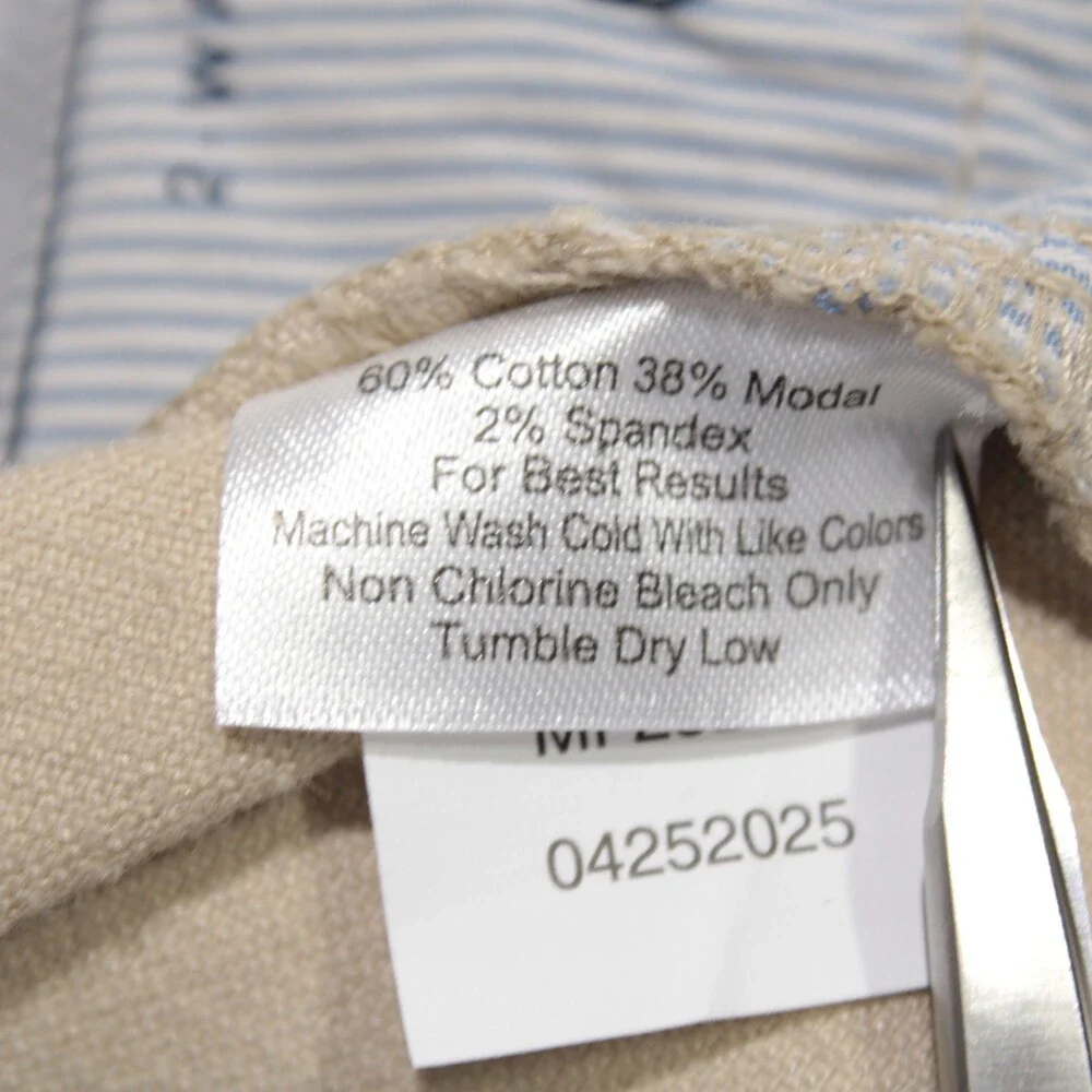 Peter Millar NWT 5 Pocket Jean Cut Corduroy Pants Size 38 US Beige Cotton Blend